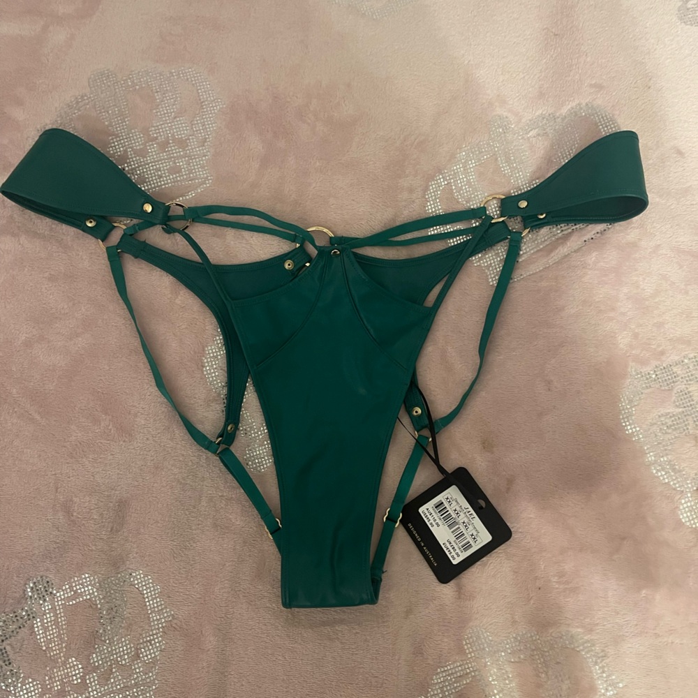 Jael Green open back panty